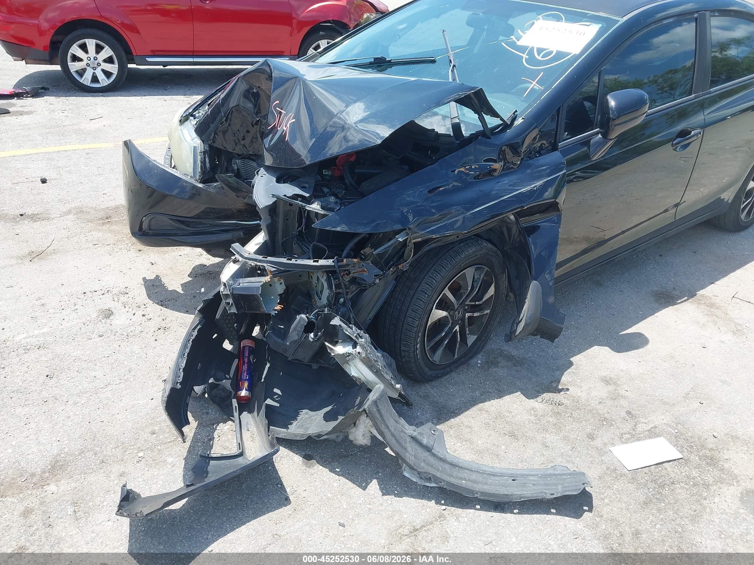2015 Honda Civic Ex Black vin: 19XFB2F80FE051480