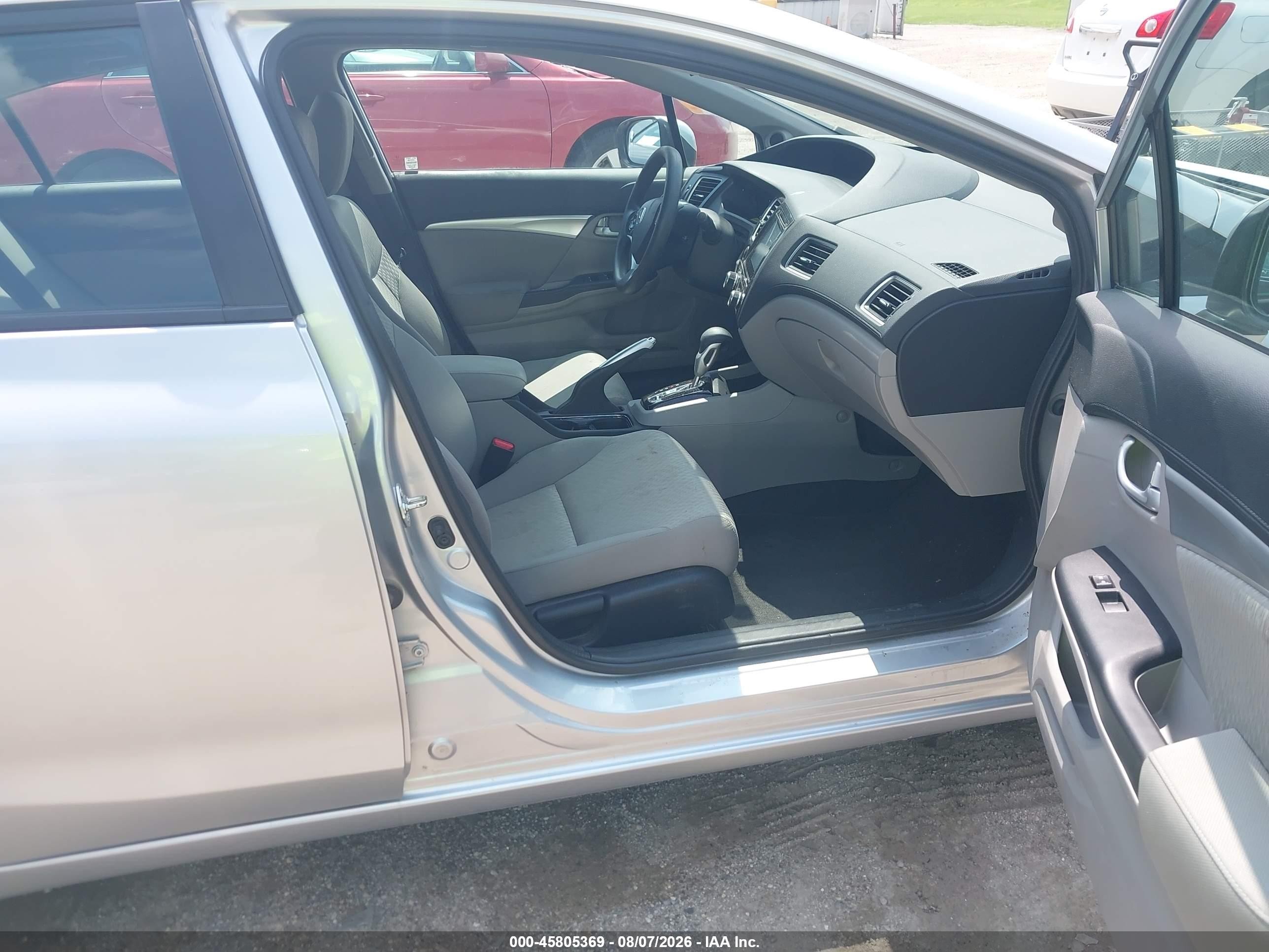 2015 Honda Civic Ex Silver vin: 19XFB2F80FE070580