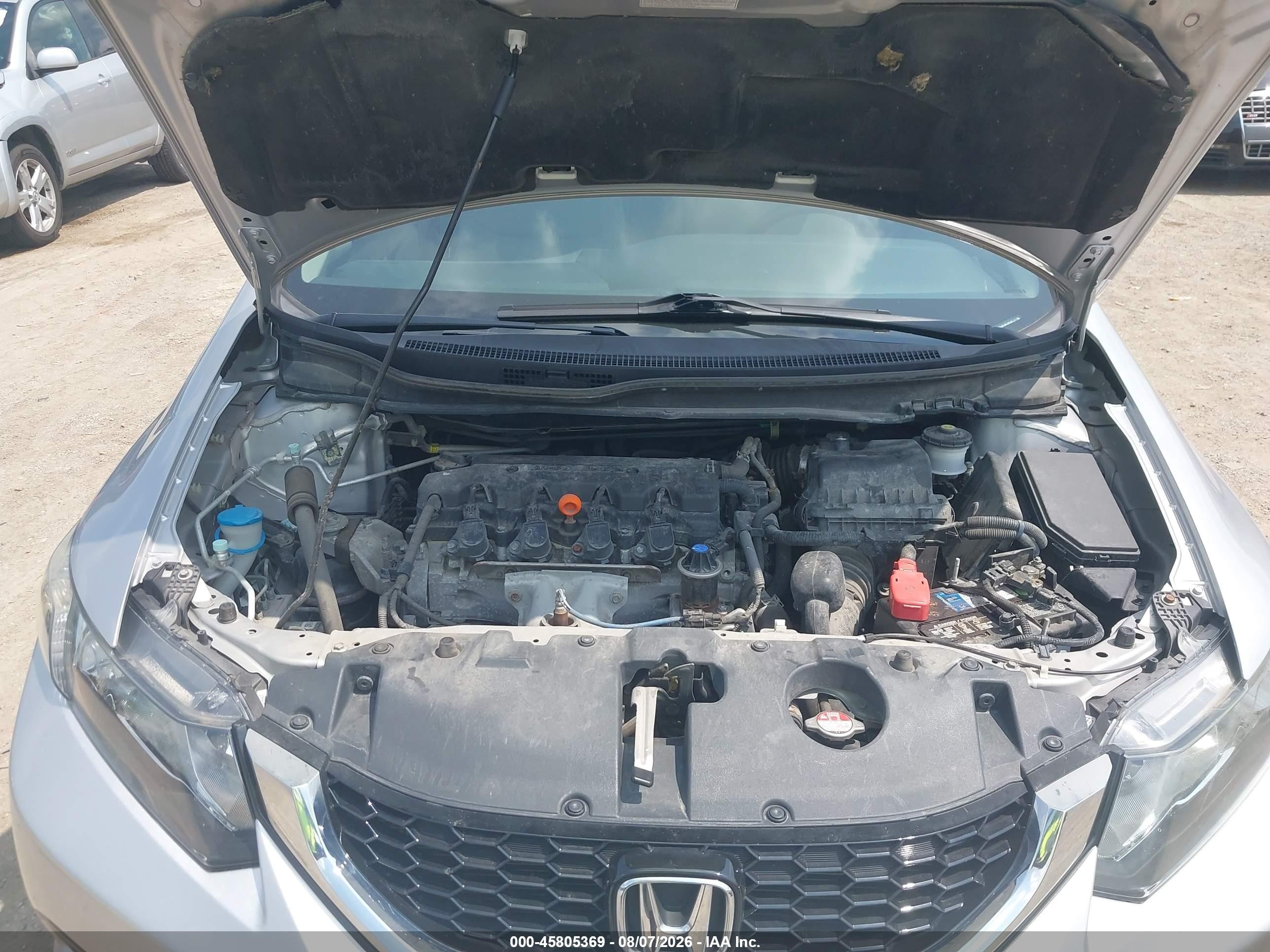 2015 Honda Civic Ex Silver vin: 19XFB2F80FE070580