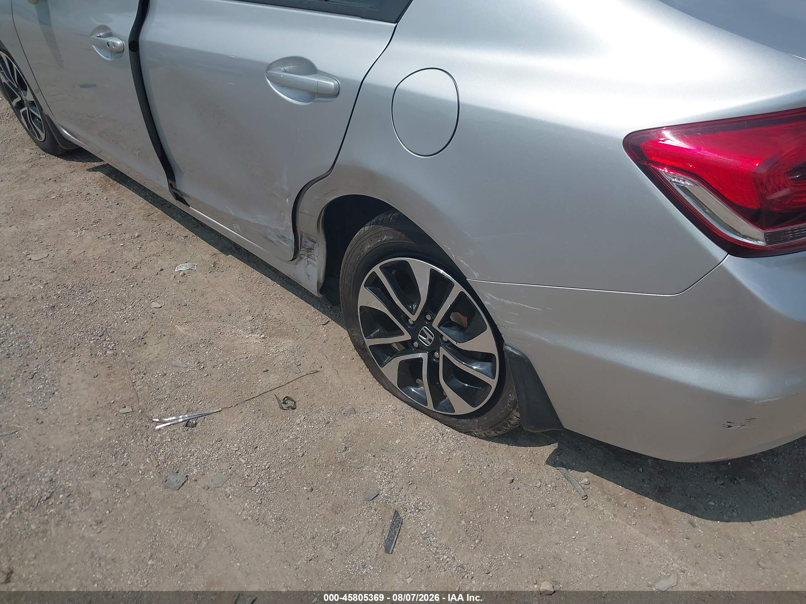 2015 Honda Civic Ex Silver vin: 19XFB2F80FE070580