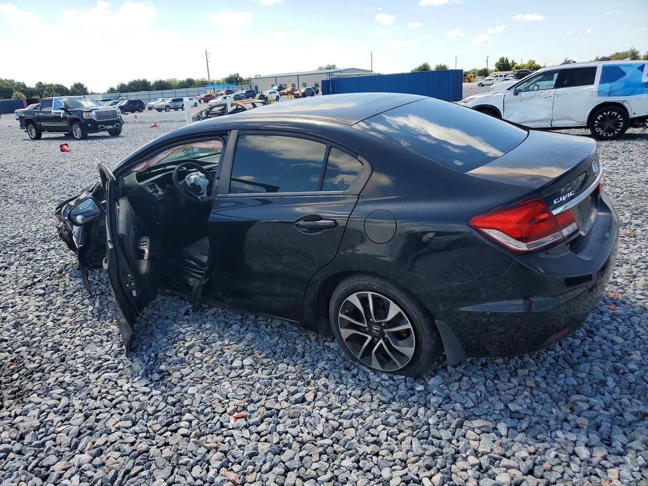 2015 Honda Civic Ex Черный vin: 19XFB2F80FE076041