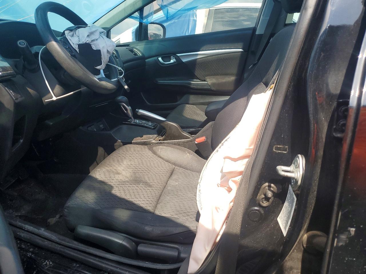 2015 Honda Civic Ex Черный vin: 19XFB2F80FE076041