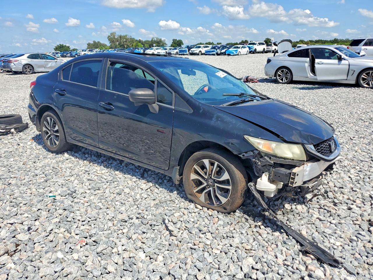 2015 Honda Civic Ex Черный vin: 19XFB2F80FE076041