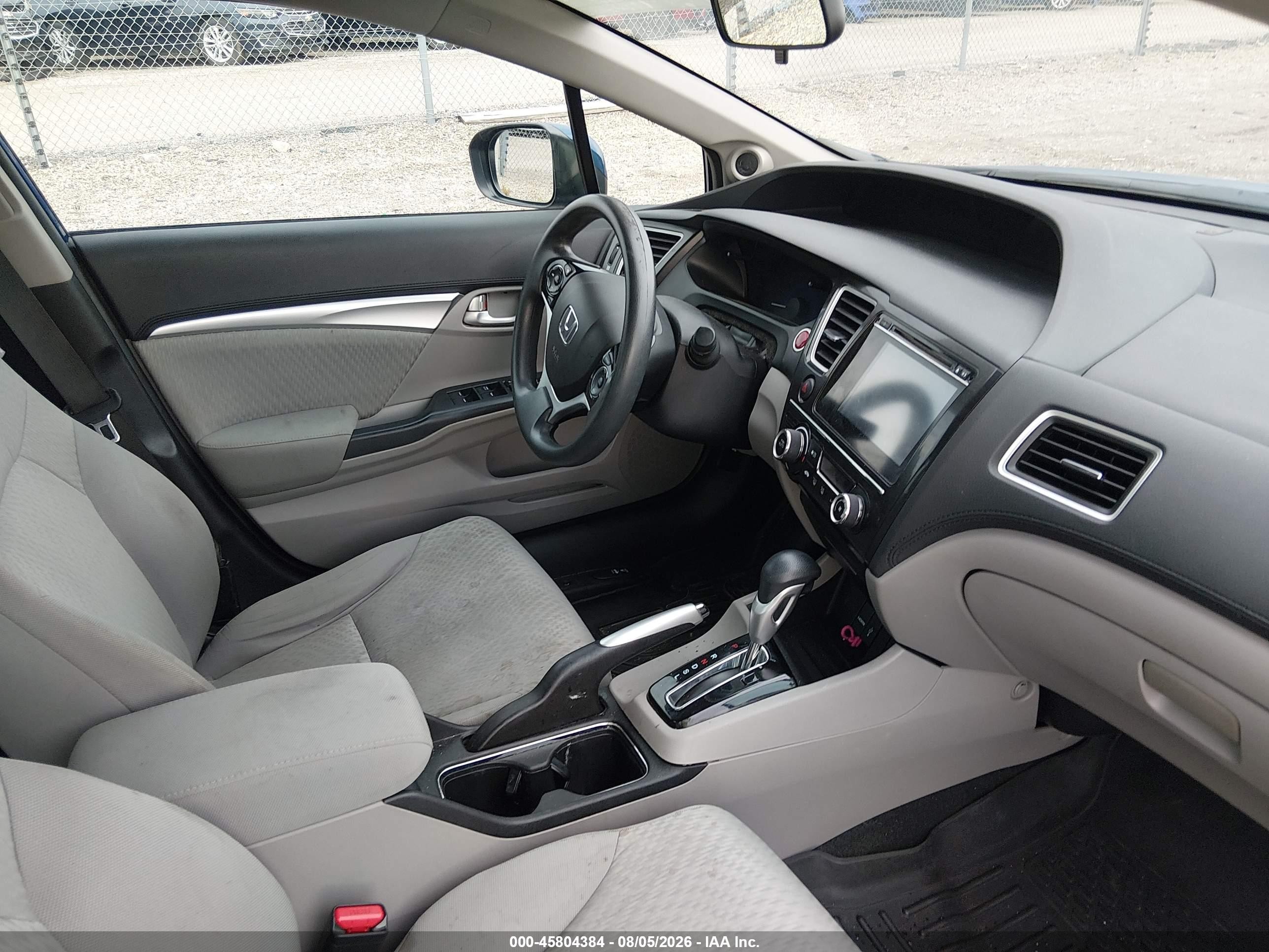 2015 Honda Civic Ex Blue vin: 19XFB2F80FE078761