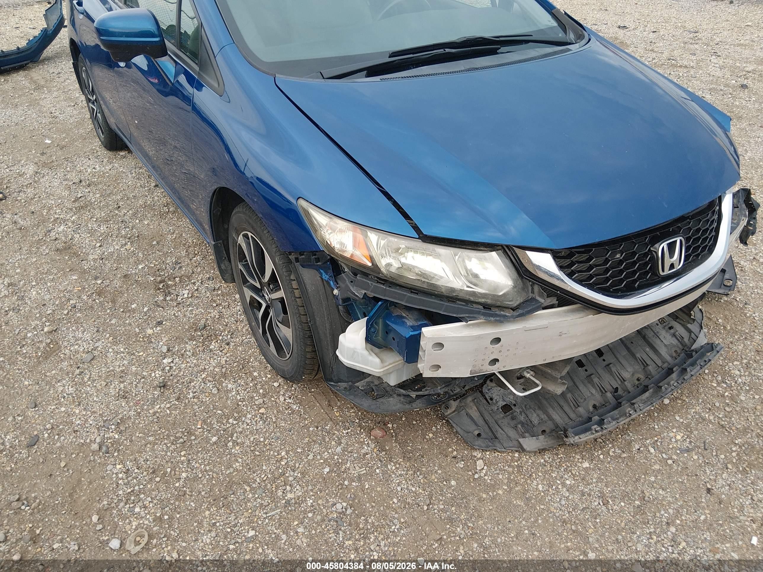 2015 Honda Civic Ex Blue vin: 19XFB2F80FE078761