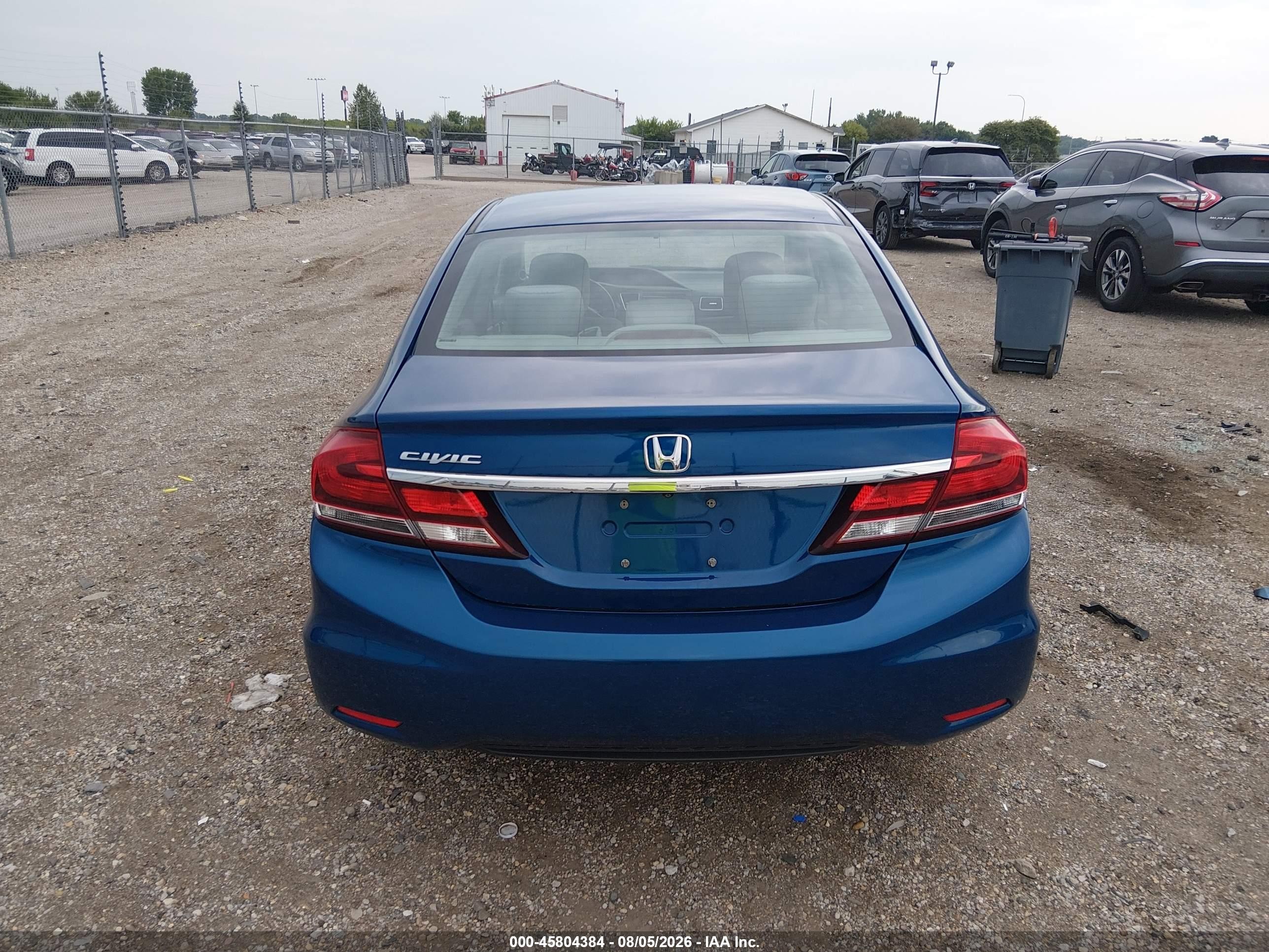 2015 Honda Civic Ex Blue vin: 19XFB2F80FE078761