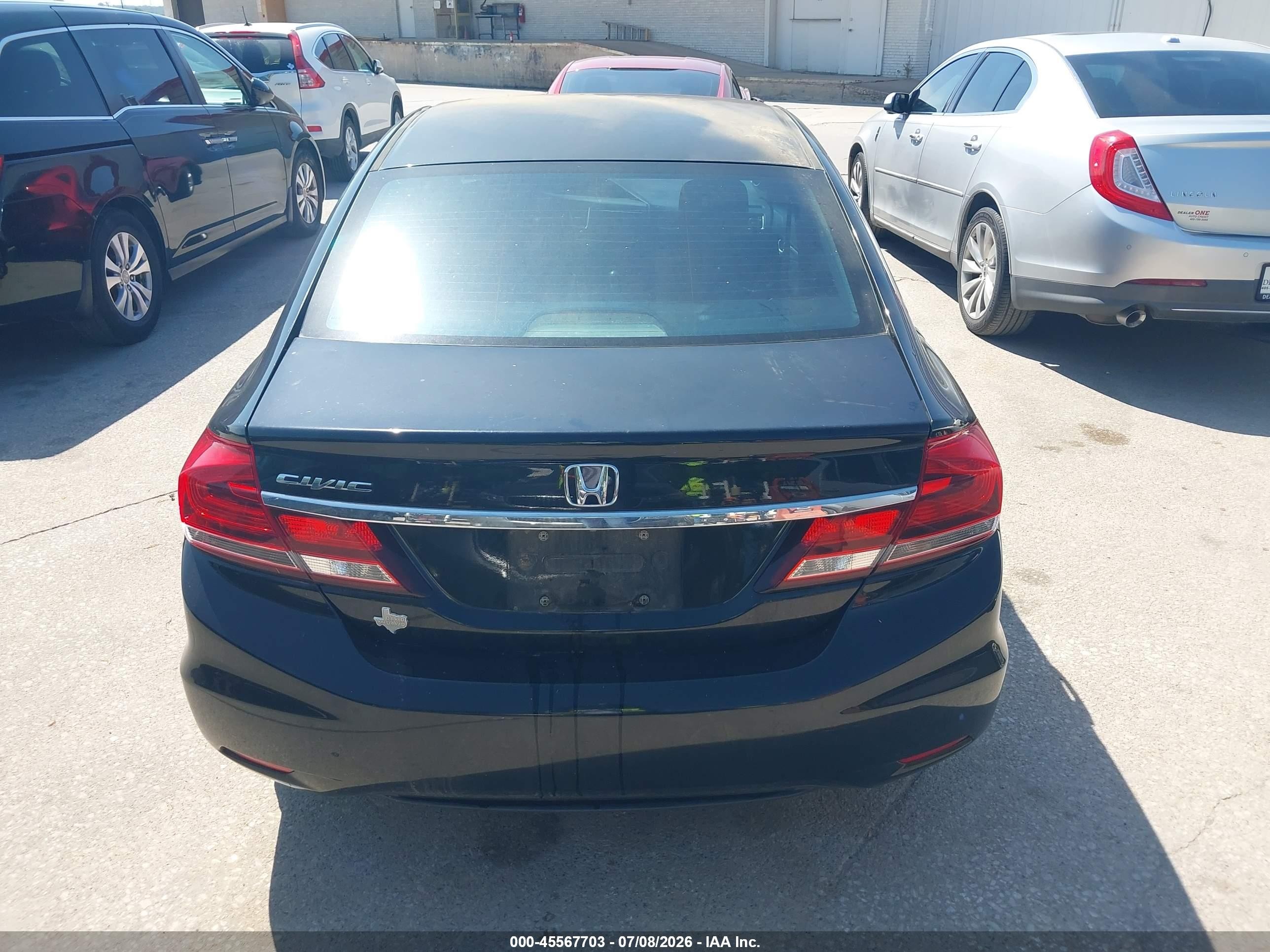 2015 Honda Civic Ex Black vin: 19XFB2F80FE088058