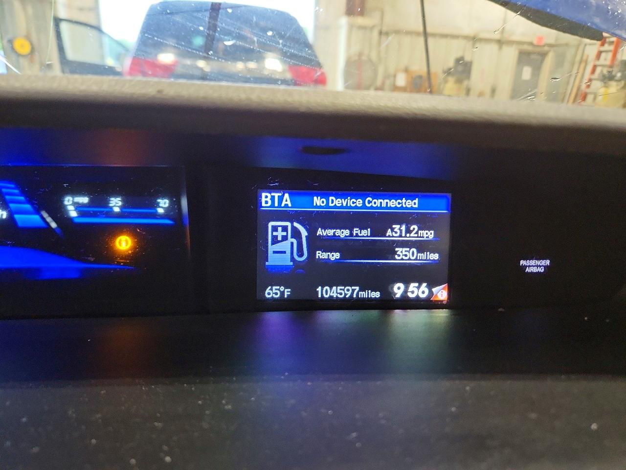 2015 Honda Civic Ex Синий vin: 19XFB2F80FE090036