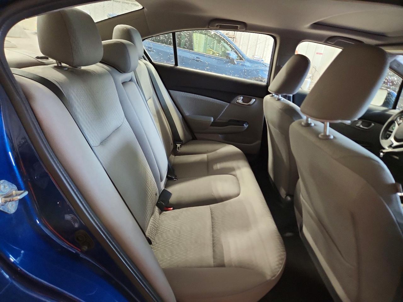 2015 Honda Civic Ex Синий vin: 19XFB2F80FE090036