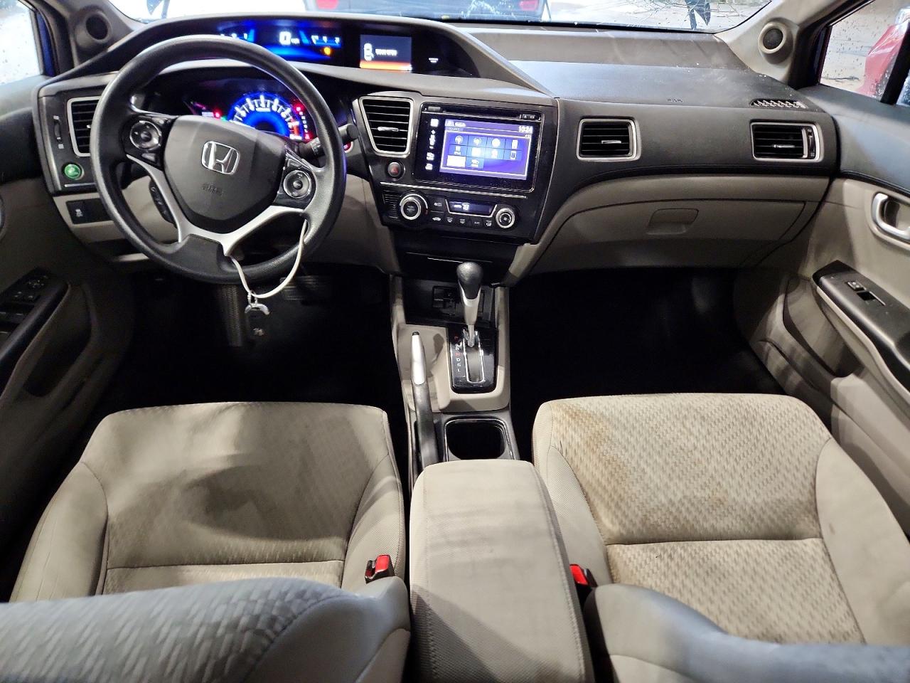 2015 Honda Civic Ex Синий vin: 19XFB2F80FE090036