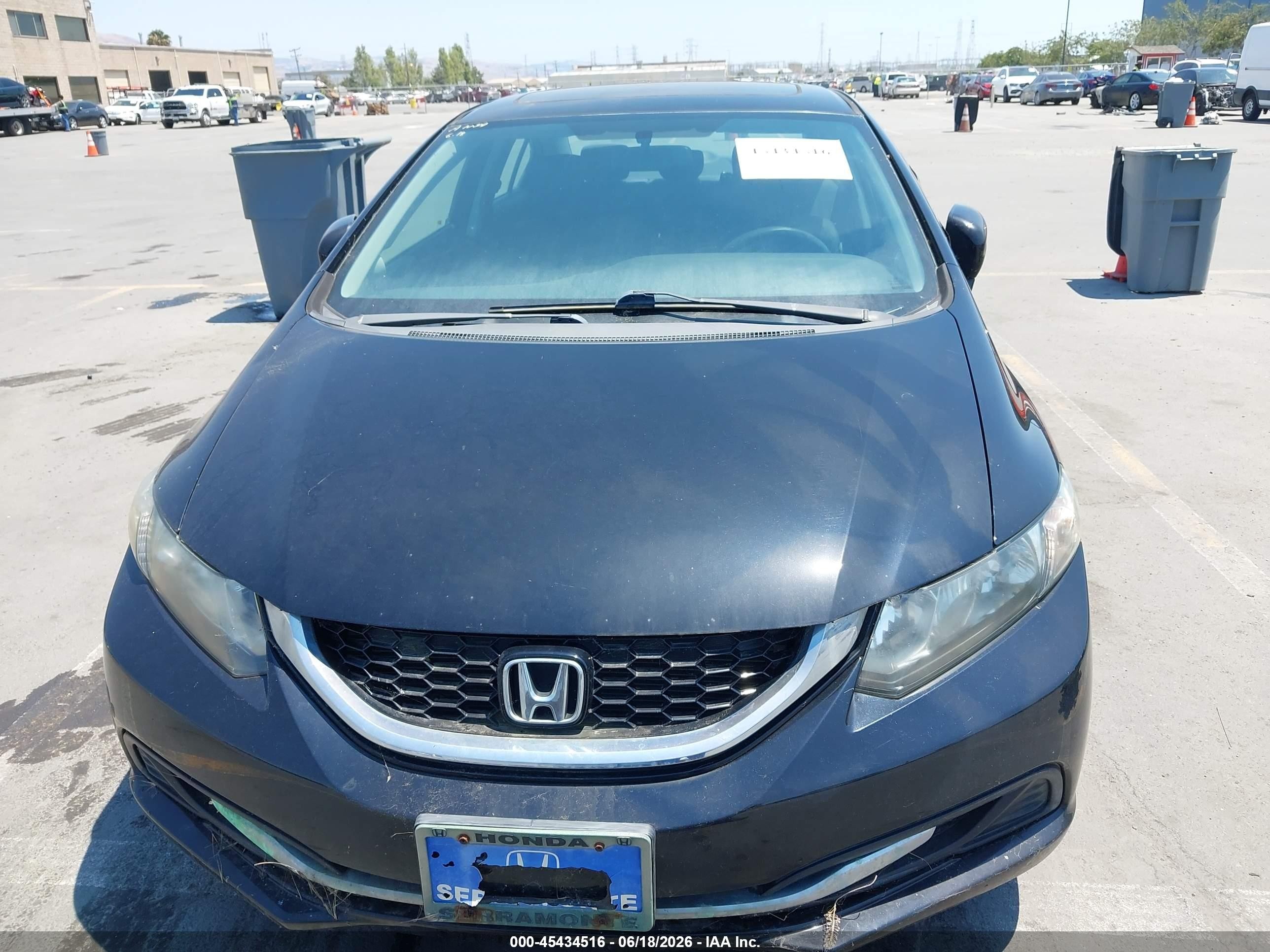 2015 Honda Civic Ex Black vin: 19XFB2F80FE209719
