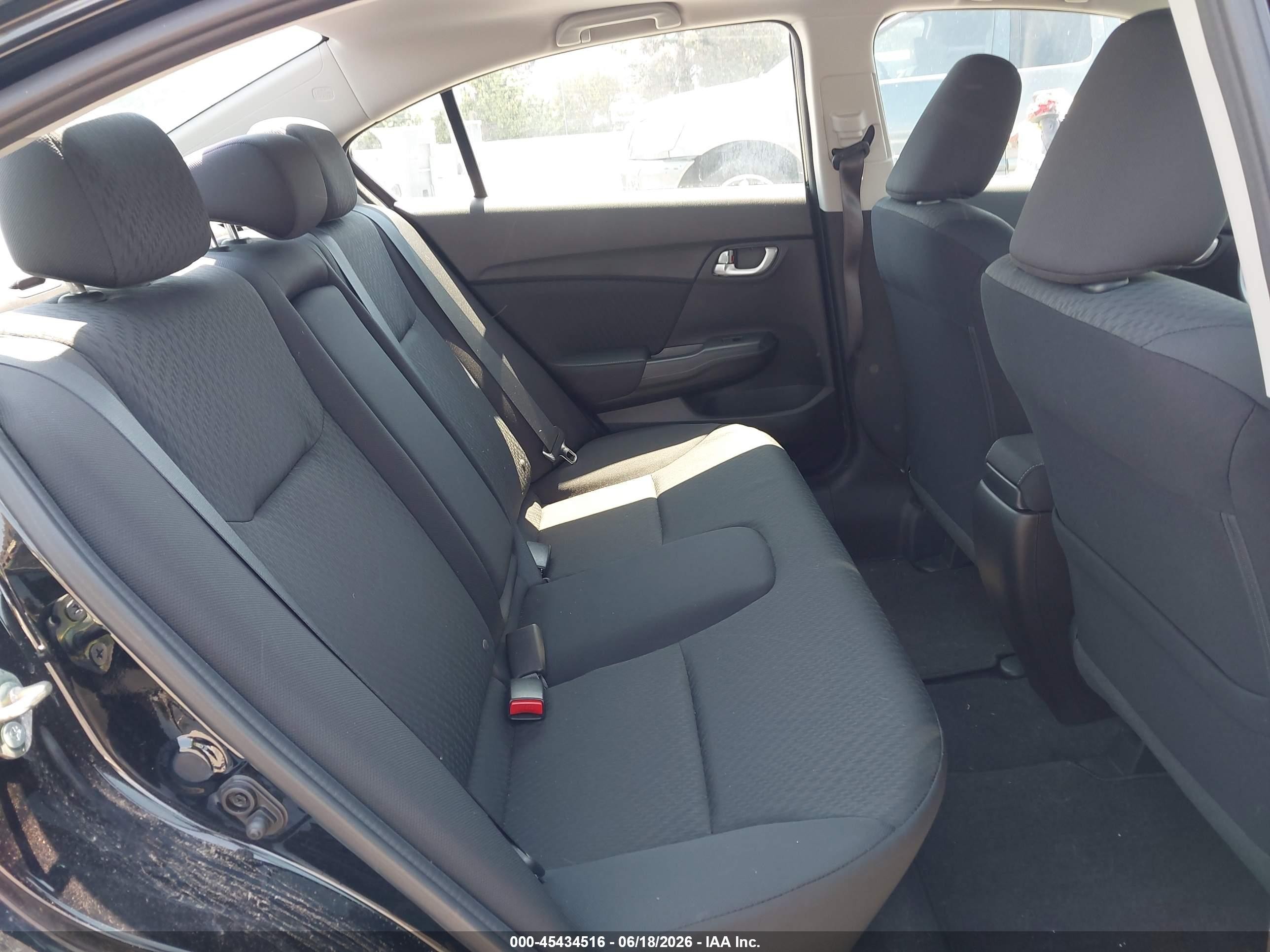 2015 Honda Civic Ex Black vin: 19XFB2F80FE209719