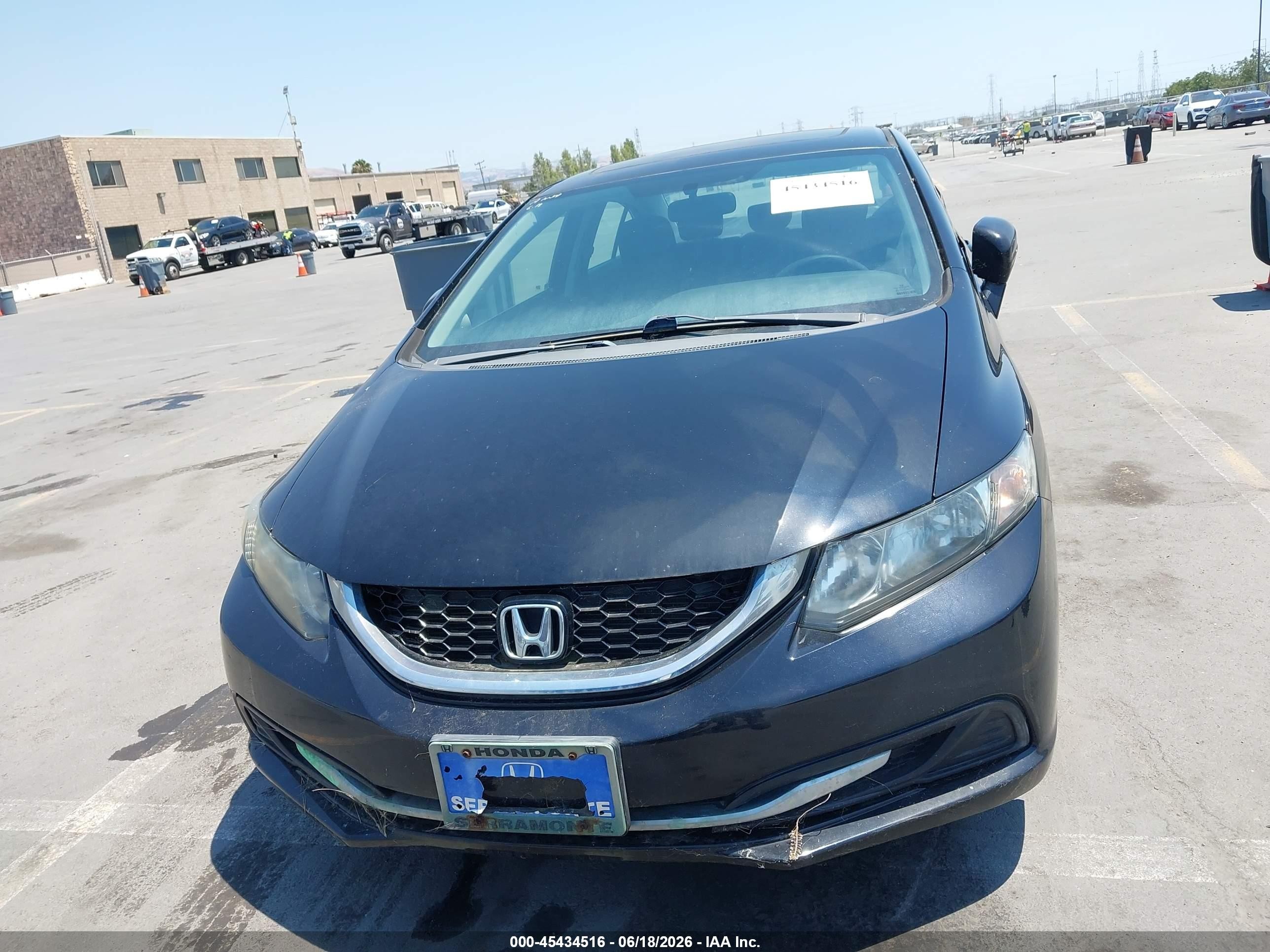 2015 Honda Civic Ex Black vin: 19XFB2F80FE209719