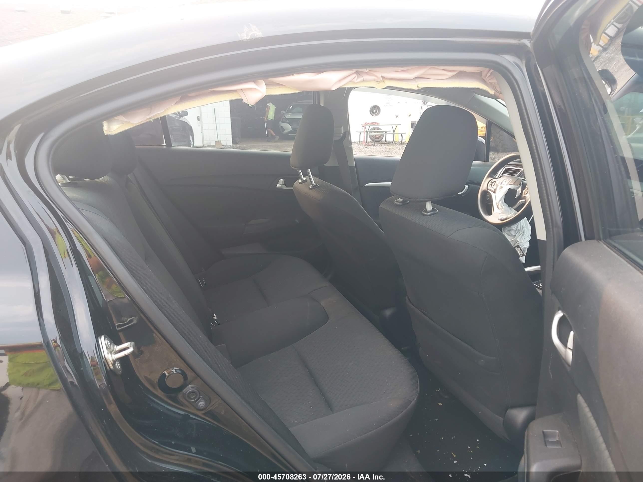 2015 Honda Civic Ex Black vin: 19XFB2F80FE217397