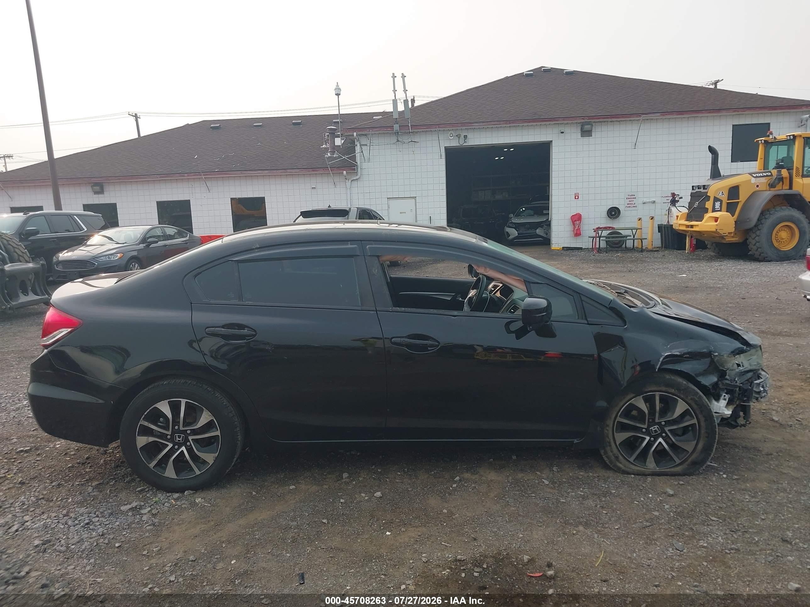 2015 Honda Civic Ex Black vin: 19XFB2F80FE217397