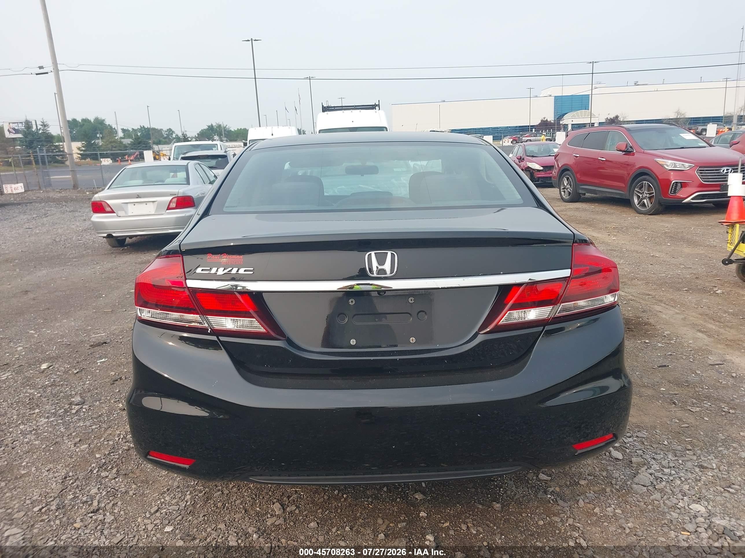 2015 Honda Civic Ex Black vin: 19XFB2F80FE217397
