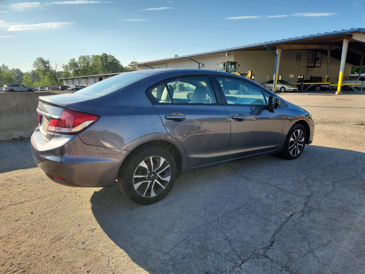 2015 Honda Civic Ex Gray vin: 19XFB2F80FE220672