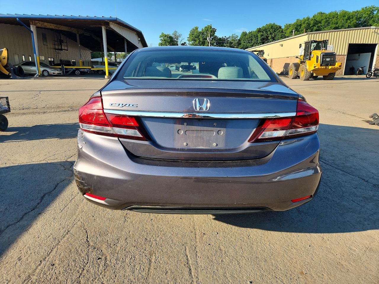 2015 Honda Civic Ex Gray vin: 19XFB2F80FE220672