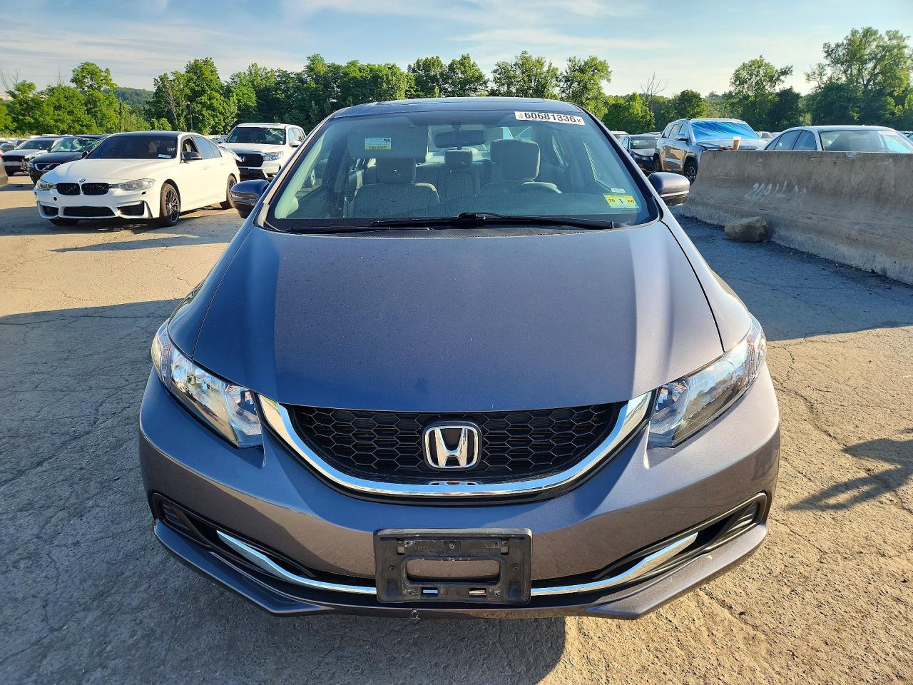 2015 Honda Civic Ex Gray vin: 19XFB2F80FE220672