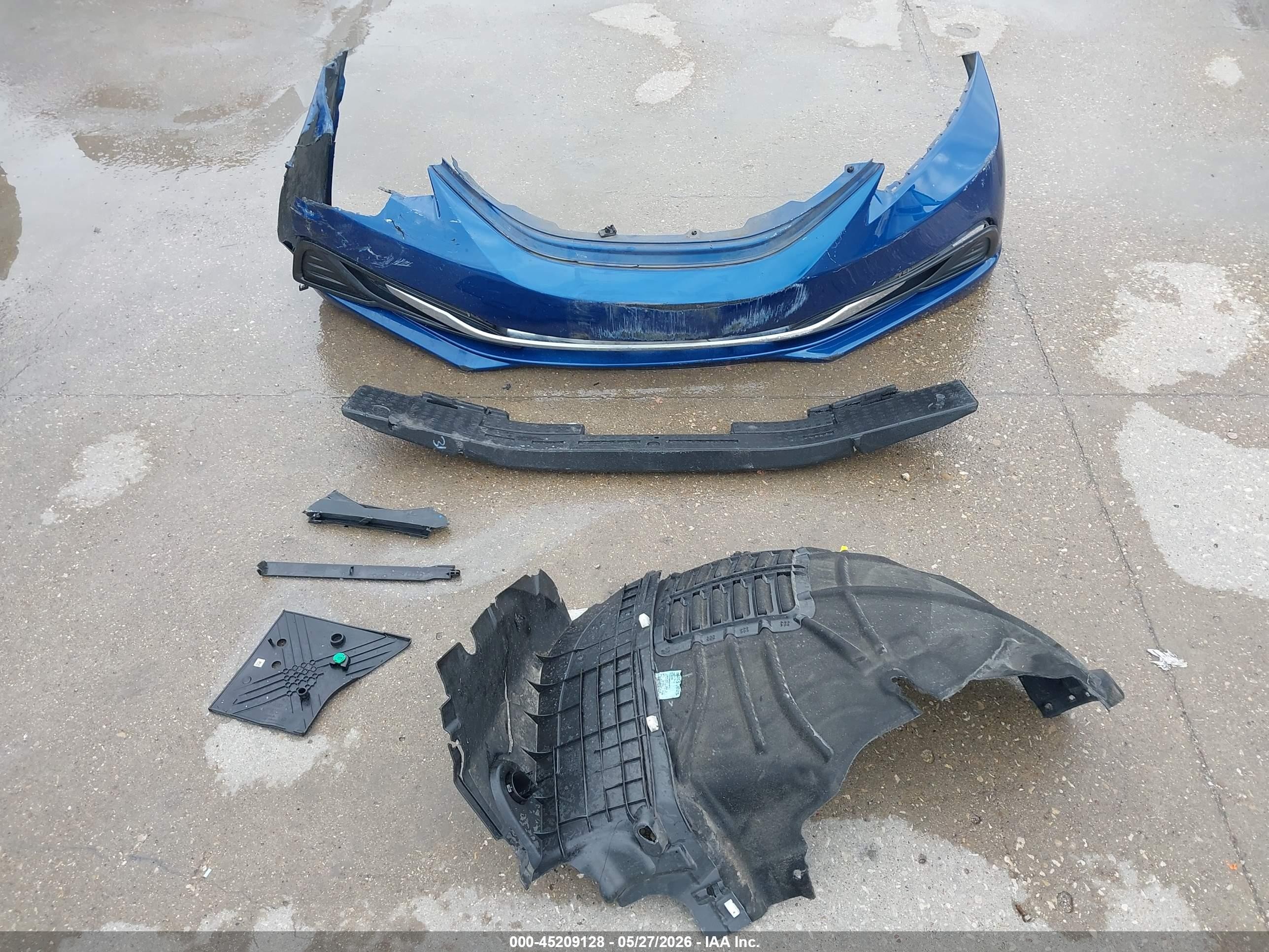 2015 Honda Civic Ex Blue vin: 19XFB2F80FE251145