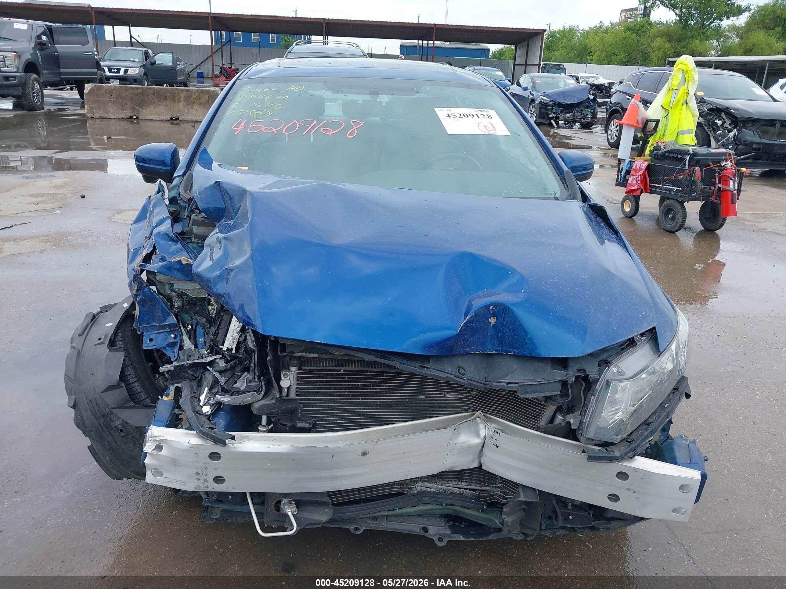 2015 Honda Civic Ex Blue vin: 19XFB2F80FE251145