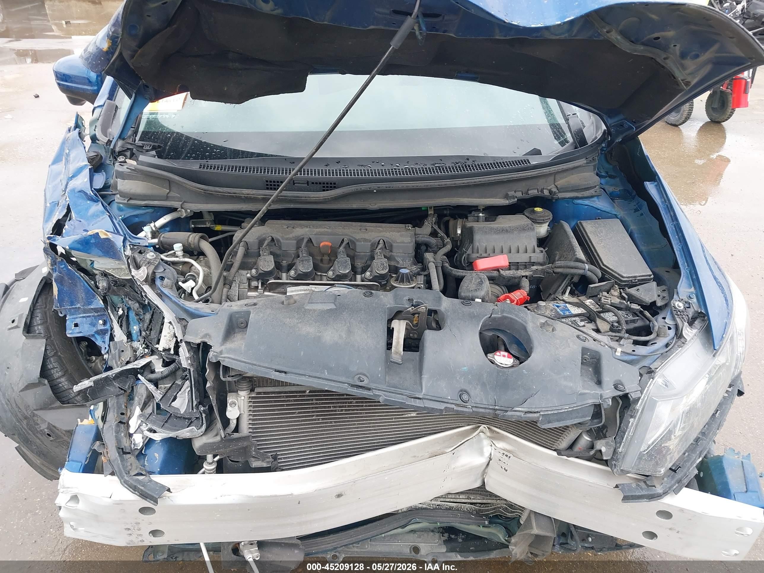 2015 Honda Civic Ex Blue vin: 19XFB2F80FE251145