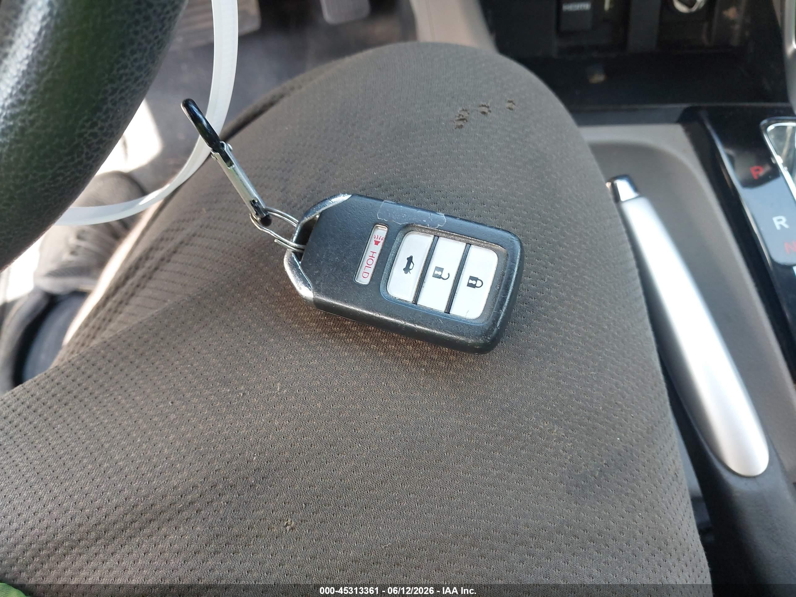 2015 Honda Civic Ex Серый vin: 19XFB2F80FE293377