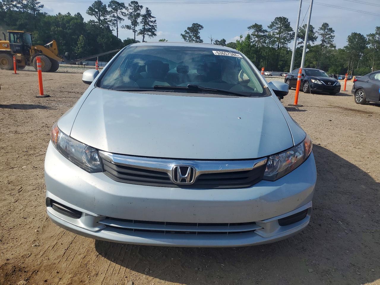 2012 Honda Civic Ex Blue vin: 19XFB2F81CE031962