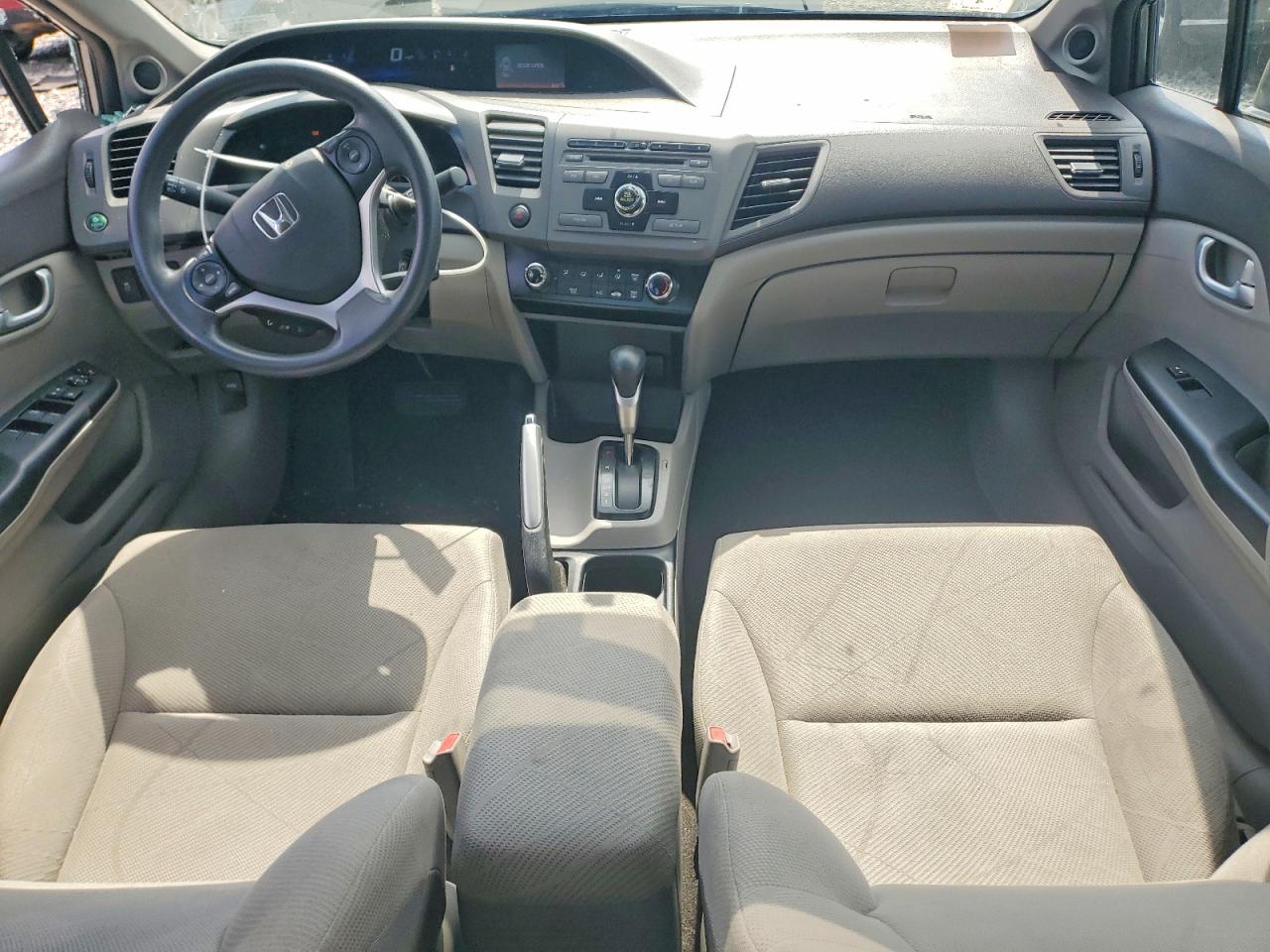 2012 Honda Civic Ex Gray vin: 19XFB2F81CE304690