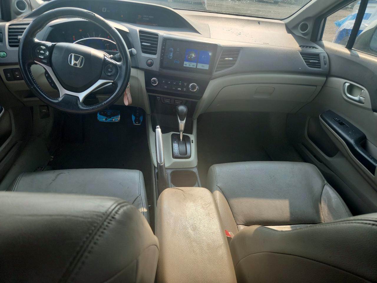 2012 Honda Civic Ex Серебряный vin: 19XFB2F81CE330383
