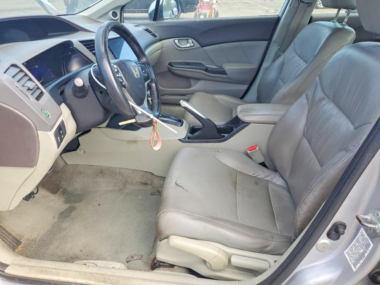 2012 Honda Civic Ex Серебряный vin: 19XFB2F81CE330383