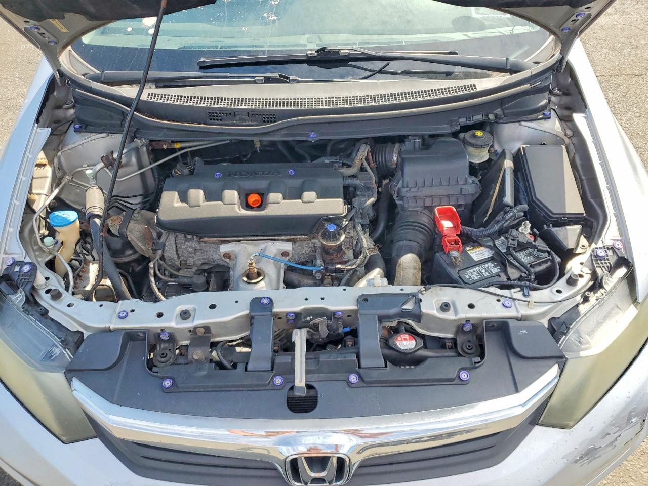 2012 Honda Civic Ex Серебряный vin: 19XFB2F81CE330383