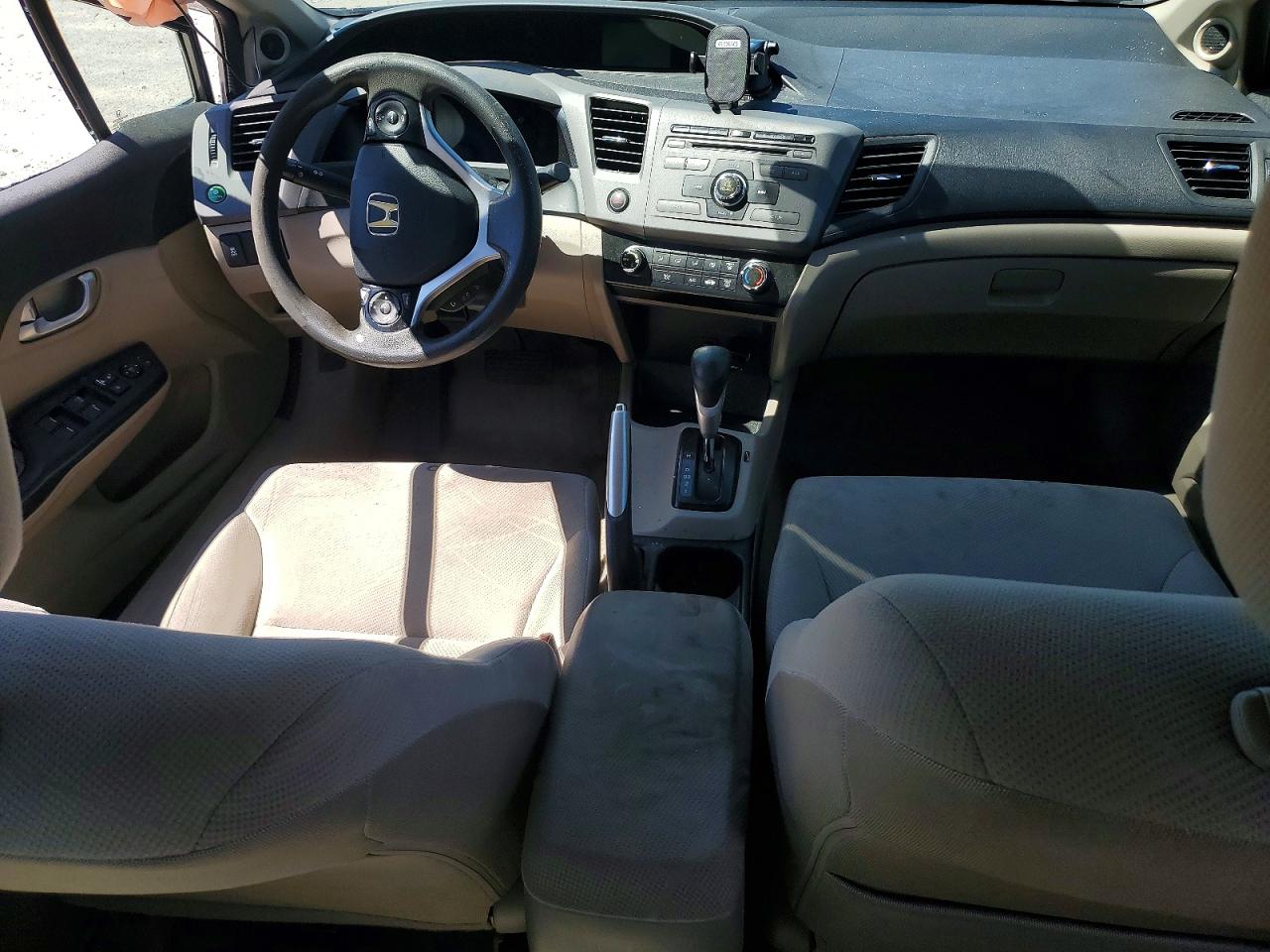 2012 Honda Civic Ex Gray vin: 19XFB2F81CE359642