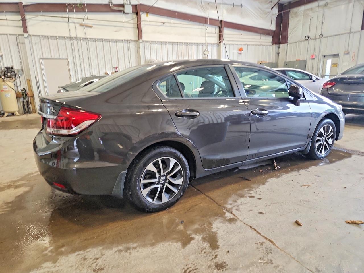 2013 Honda Civic Ex Brown vin: 19XFB2F81DE012815