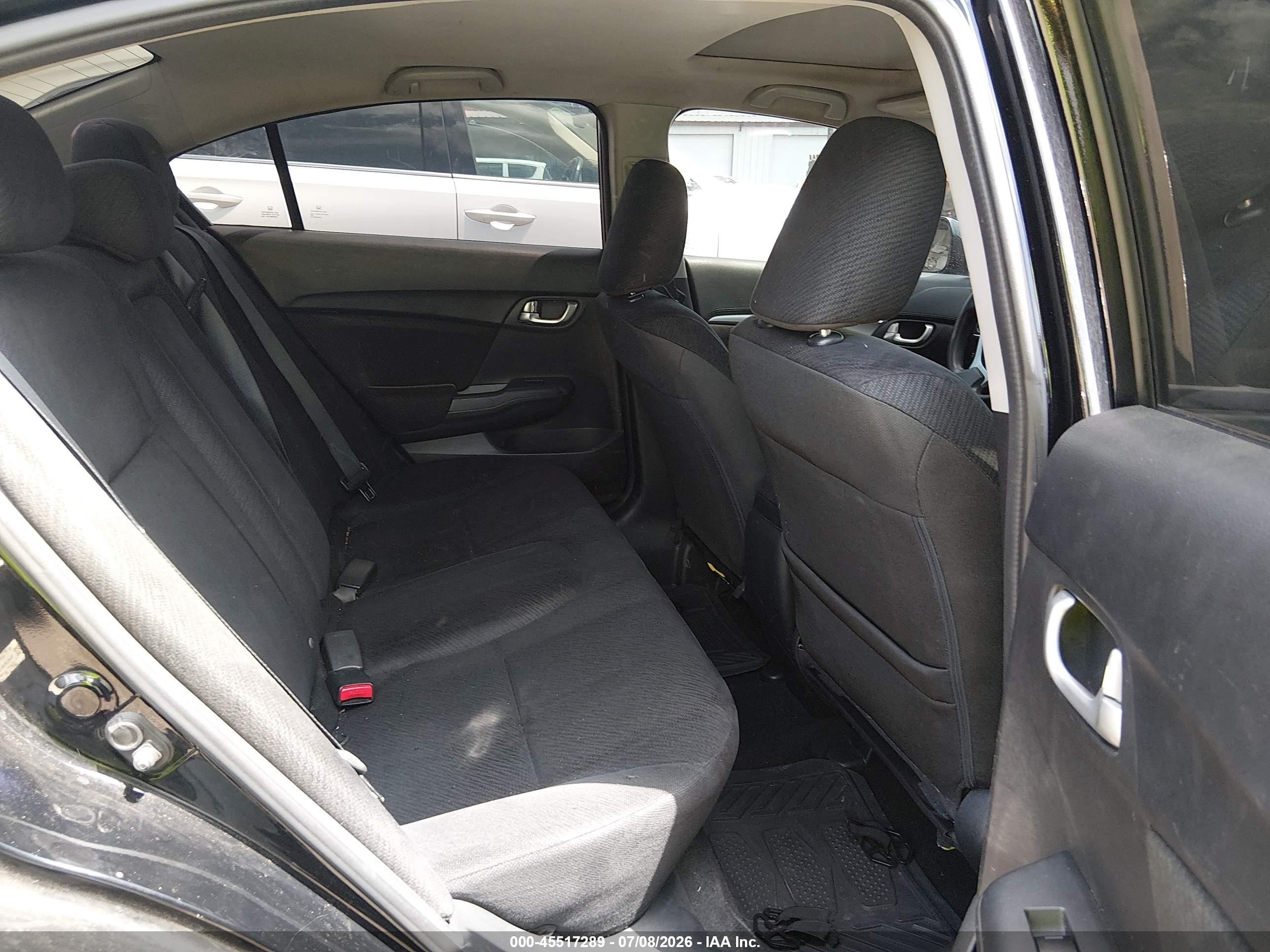 2013 Honda Civic Ex Black vin: 19XFB2F81DE019487