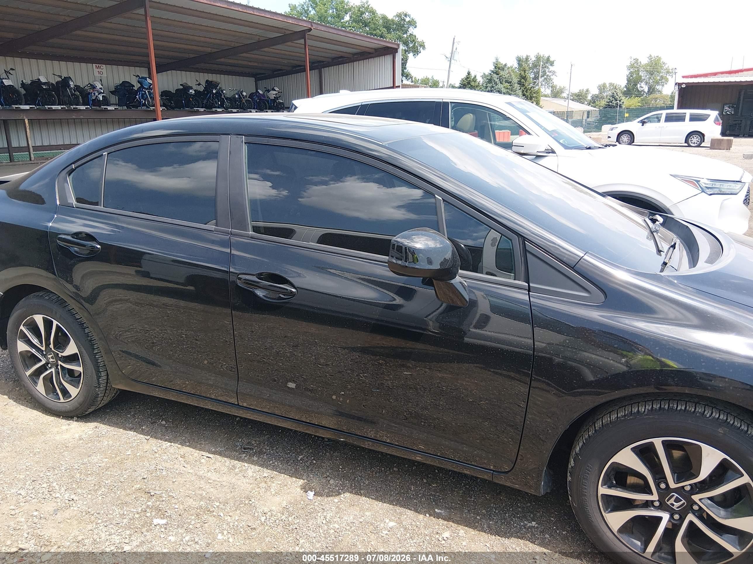 2013 Honda Civic Ex Black vin: 19XFB2F81DE019487