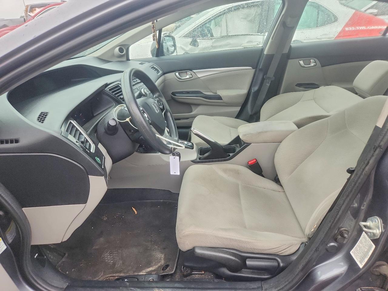 2013 Honda Civic Ex Серый vin: 19XFB2F81DE027461