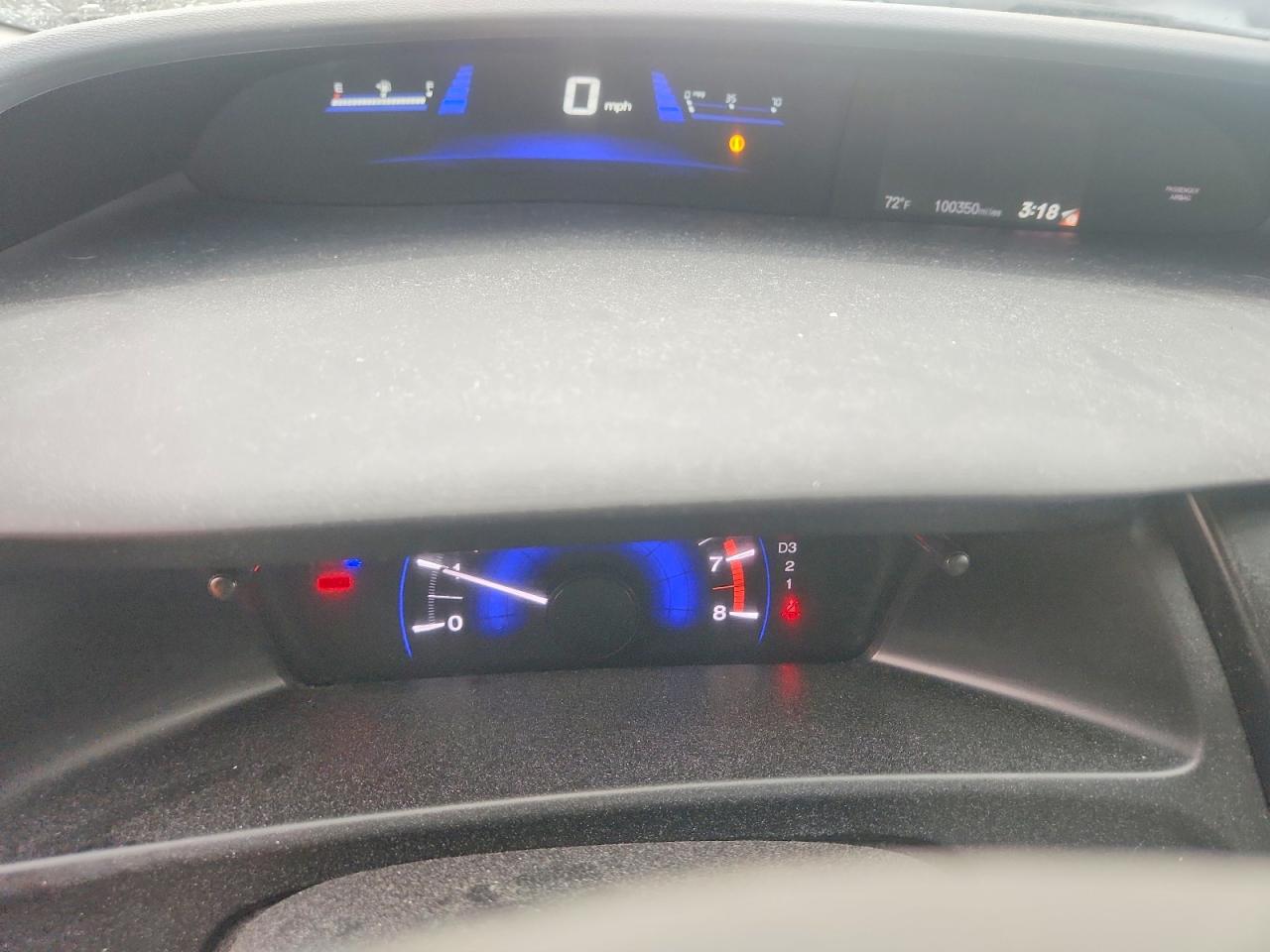 2013 Honda Civic Ex Серый vin: 19XFB2F81DE027461