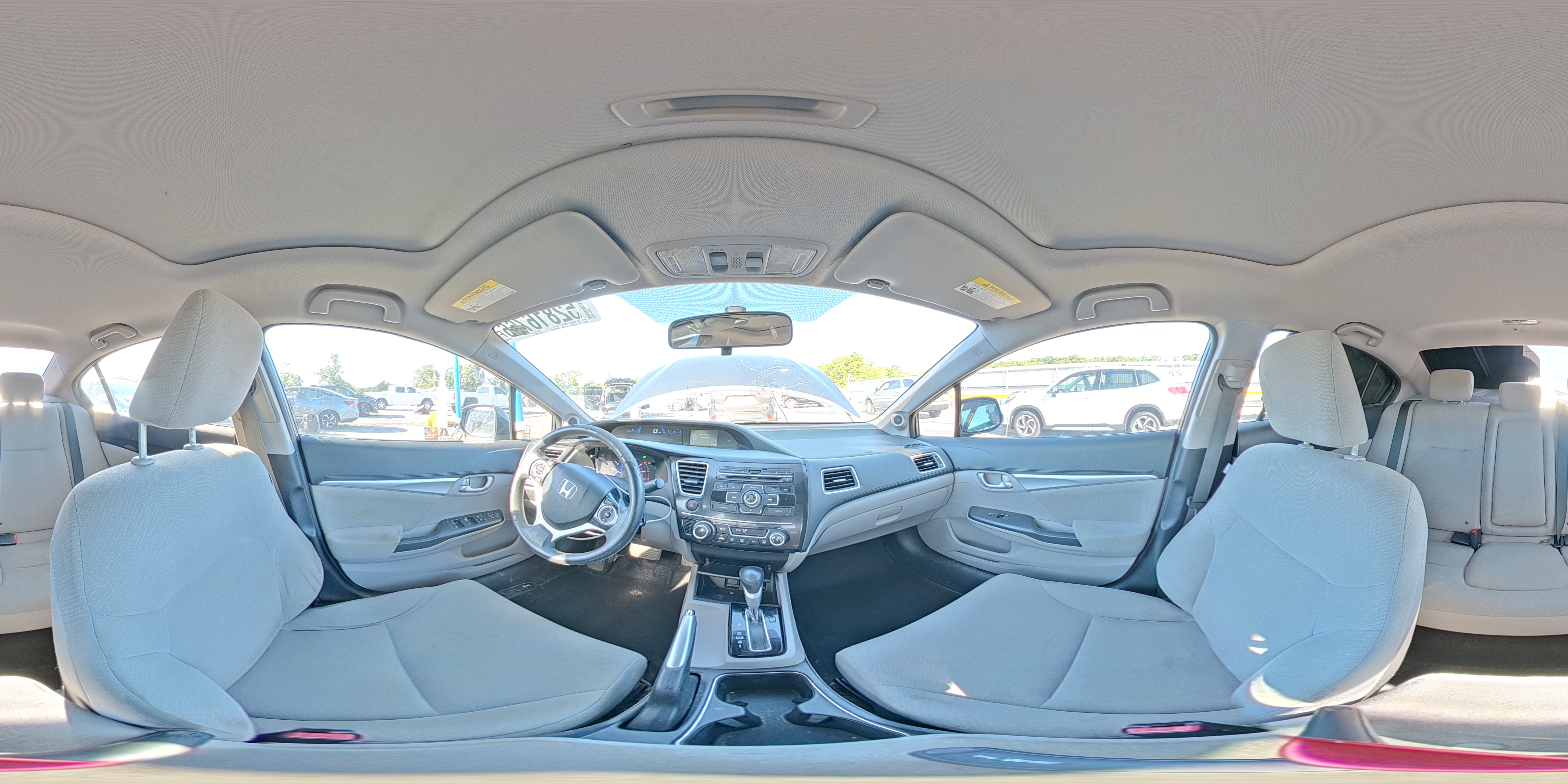 2013 Honda Civic Ex Серый vin: 19XFB2F81DE032823