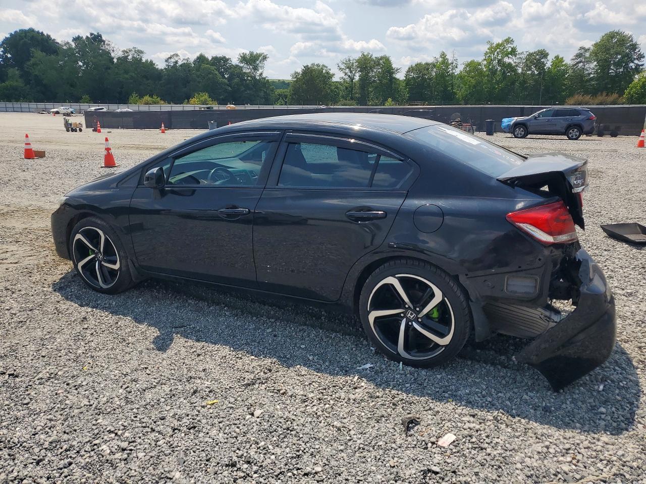 2013 Honda Civic Ex Black vin: 19XFB2F81DE043398