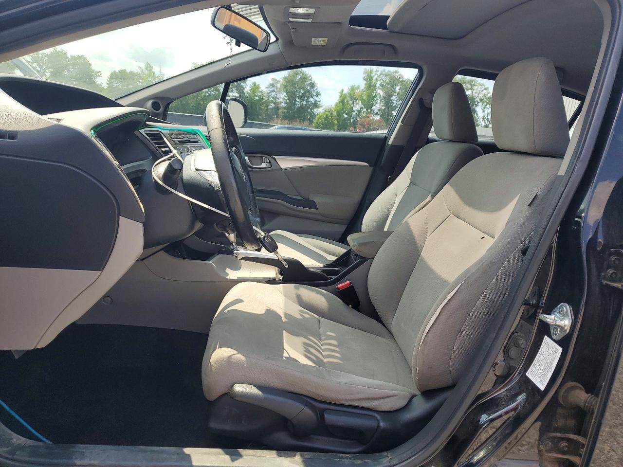 2013 Honda Civic Ex Black vin: 19XFB2F81DE043398