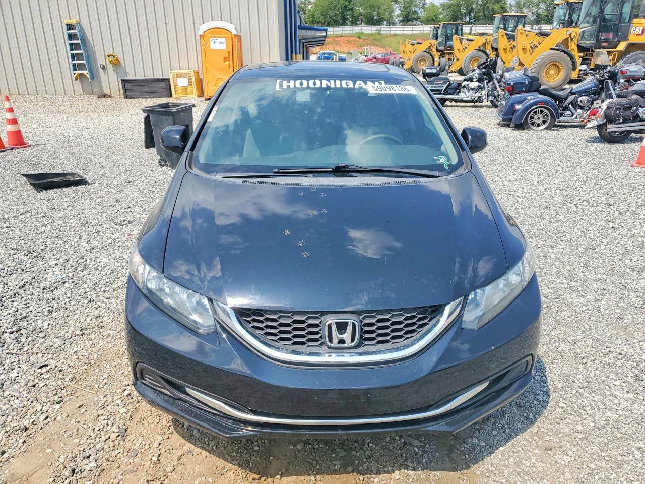 2013 Honda Civic Ex Black vin: 19XFB2F81DE043398