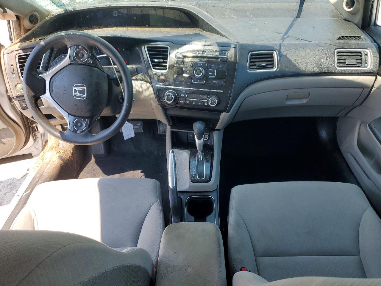 2013 Honda Civic Ex Silver vin: 19XFB2F81DE046480