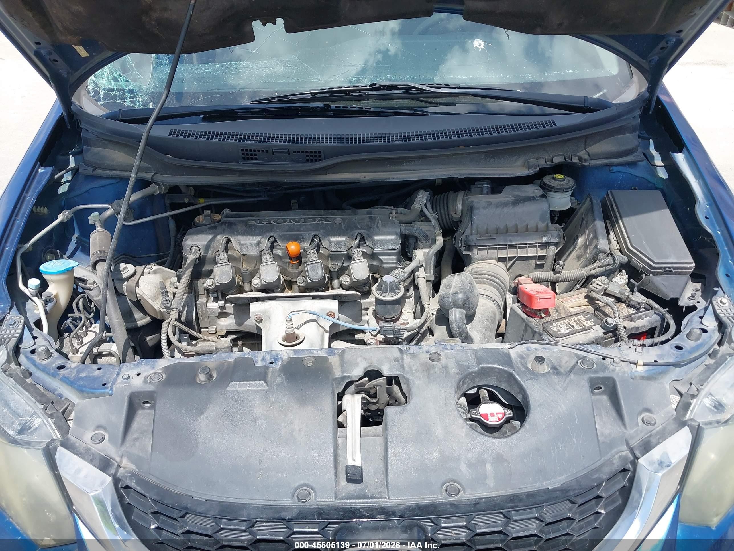 2013 Honda Civic Ex Blue vin: 19XFB2F81DE055826