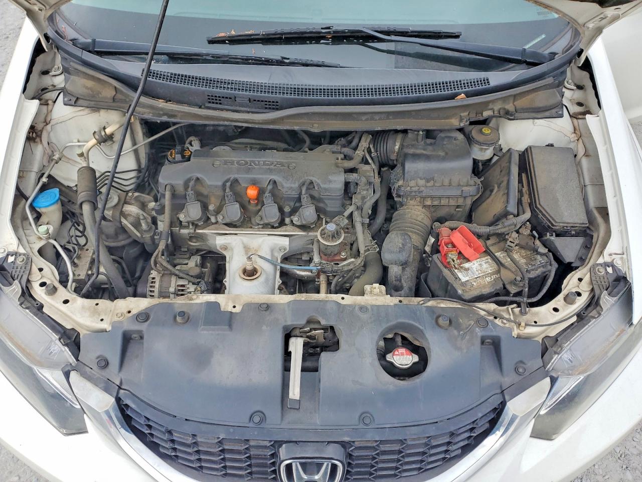 2013 Honda Civic Ex White vin: 19XFB2F81DE062159