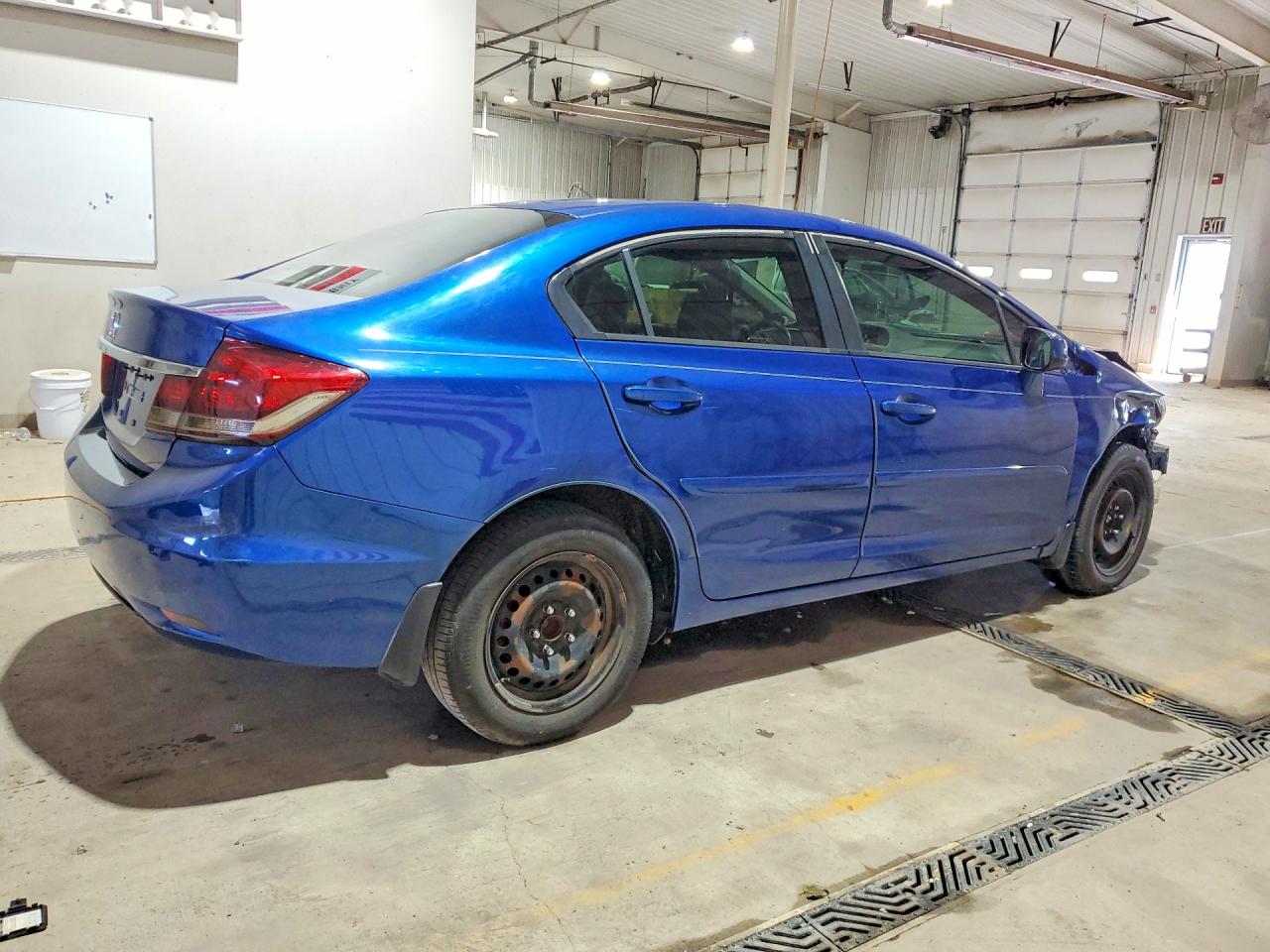 2013 Honda Civic Ex Blue vin: 19XFB2F81DE072240
