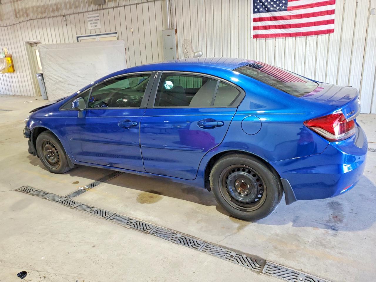 2013 Honda Civic Ex Blue vin: 19XFB2F81DE072240
