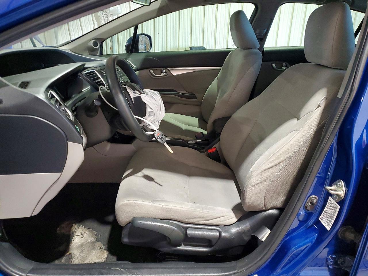 2013 Honda Civic Ex Blue vin: 19XFB2F81DE072240