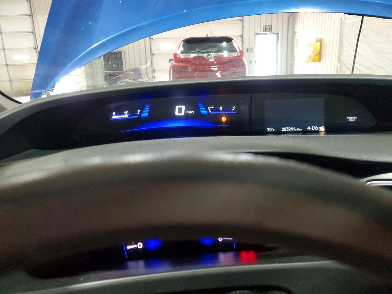 2013 Honda Civic Ex Blue vin: 19XFB2F81DE072240