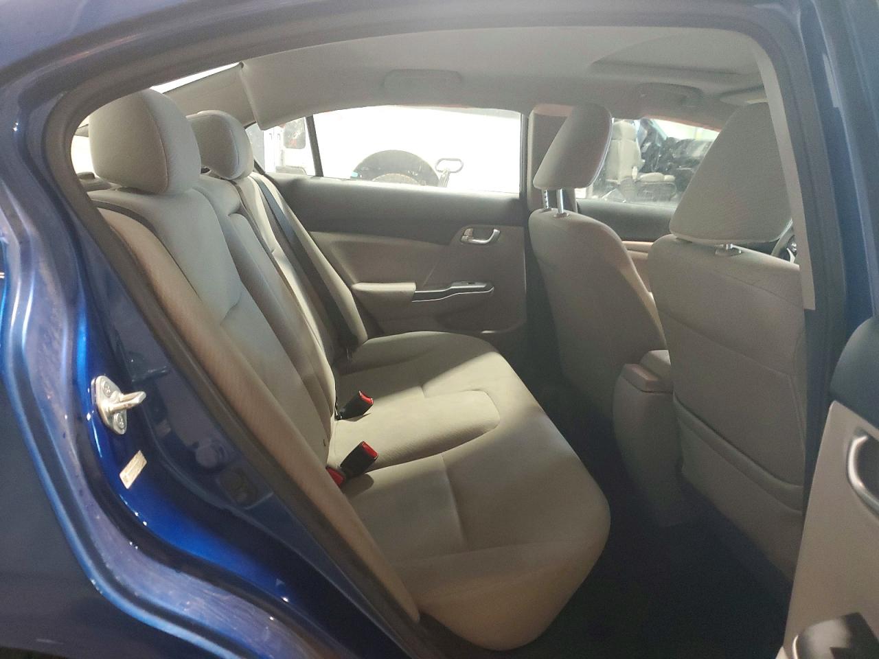 2013 Honda Civic Ex Синий vin: 19XFB2F81DE233217